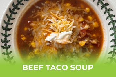 Beef Taco Soup
